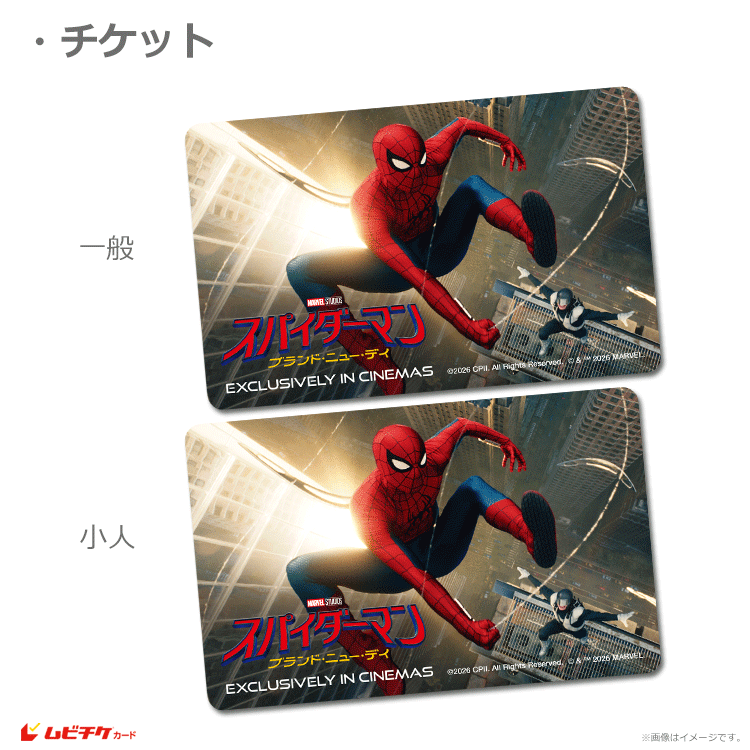スパイダーマン：ブランド・ニュー・デイ【ムビチケカード】』前売券