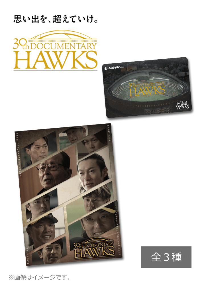 思い出を、超えていけ。30th DOCUMENTARY HAWKS